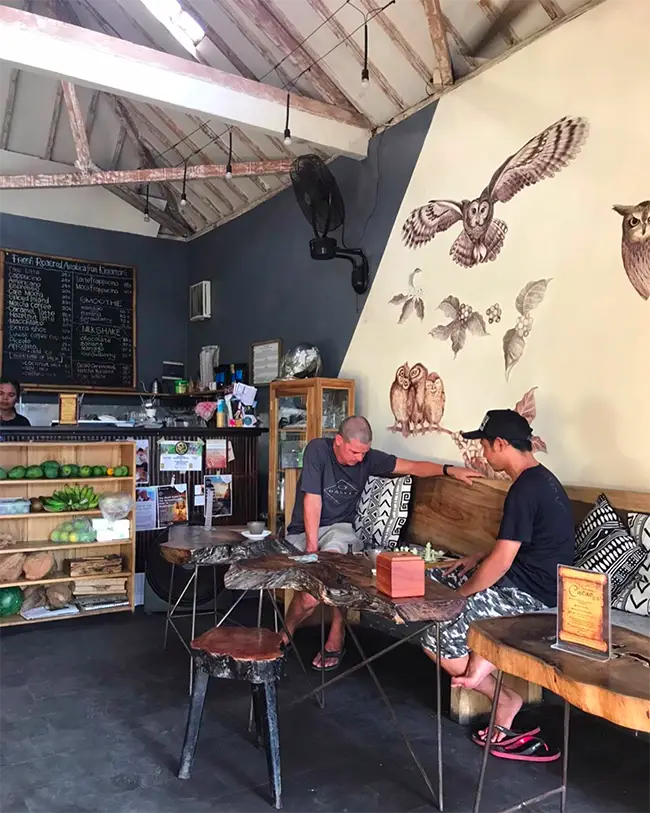 Top coffee spots in Ubud - F.R.E.A.K. Coffee